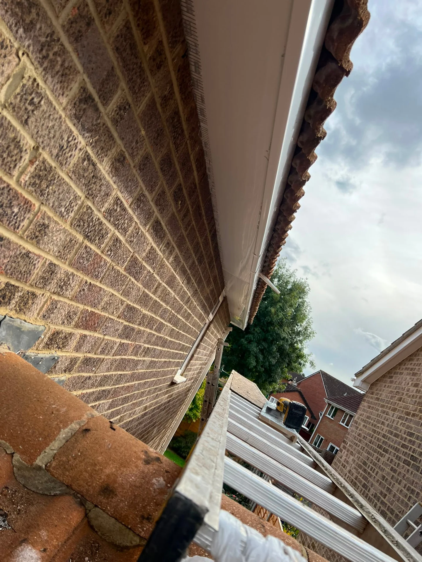 Fascia and soffit replacement completed by Legacy Roofing, Berkshire roofer