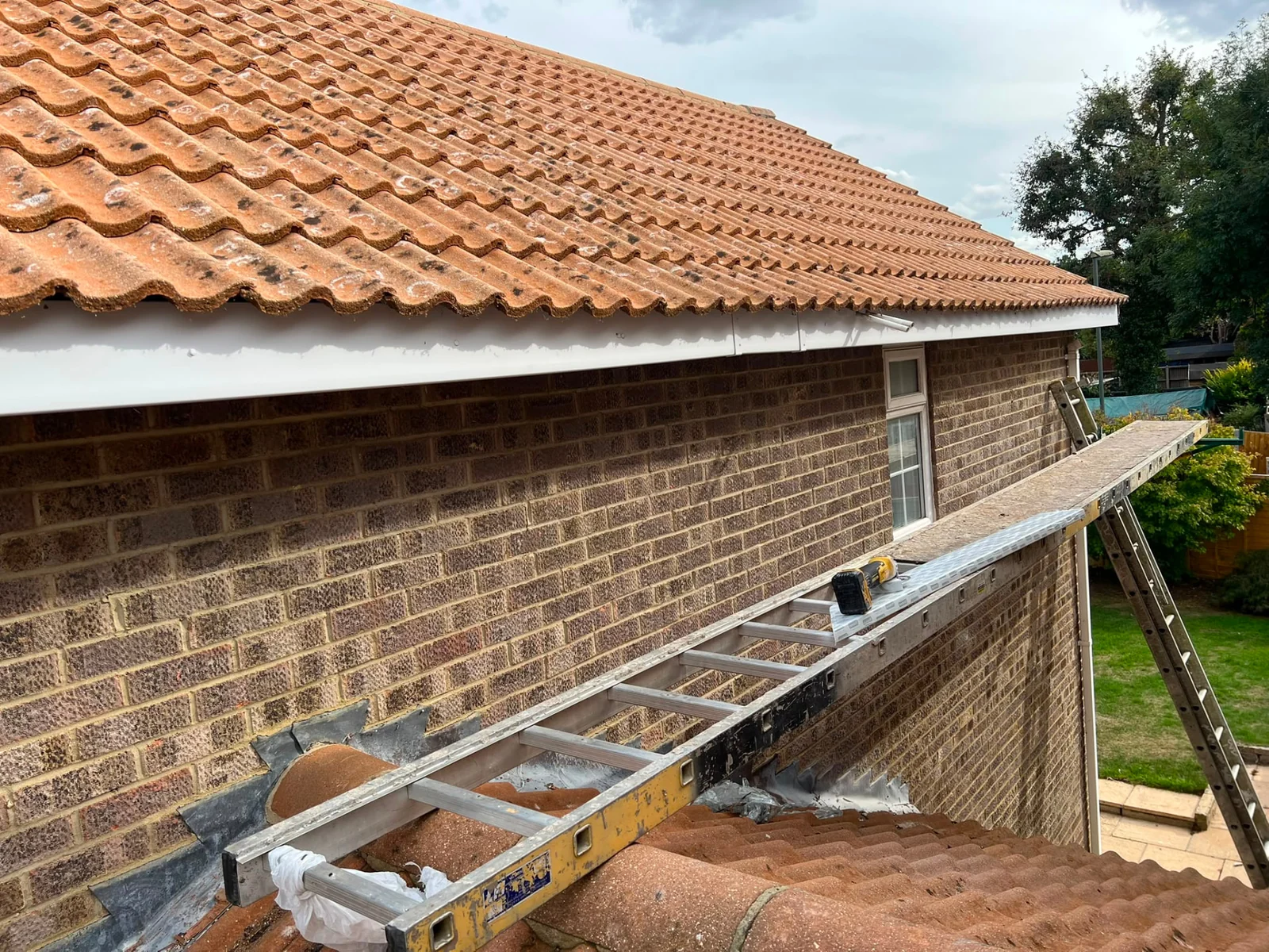 Fascia and soffit replacement completed by Legacy Roofing, Berkshire roofer