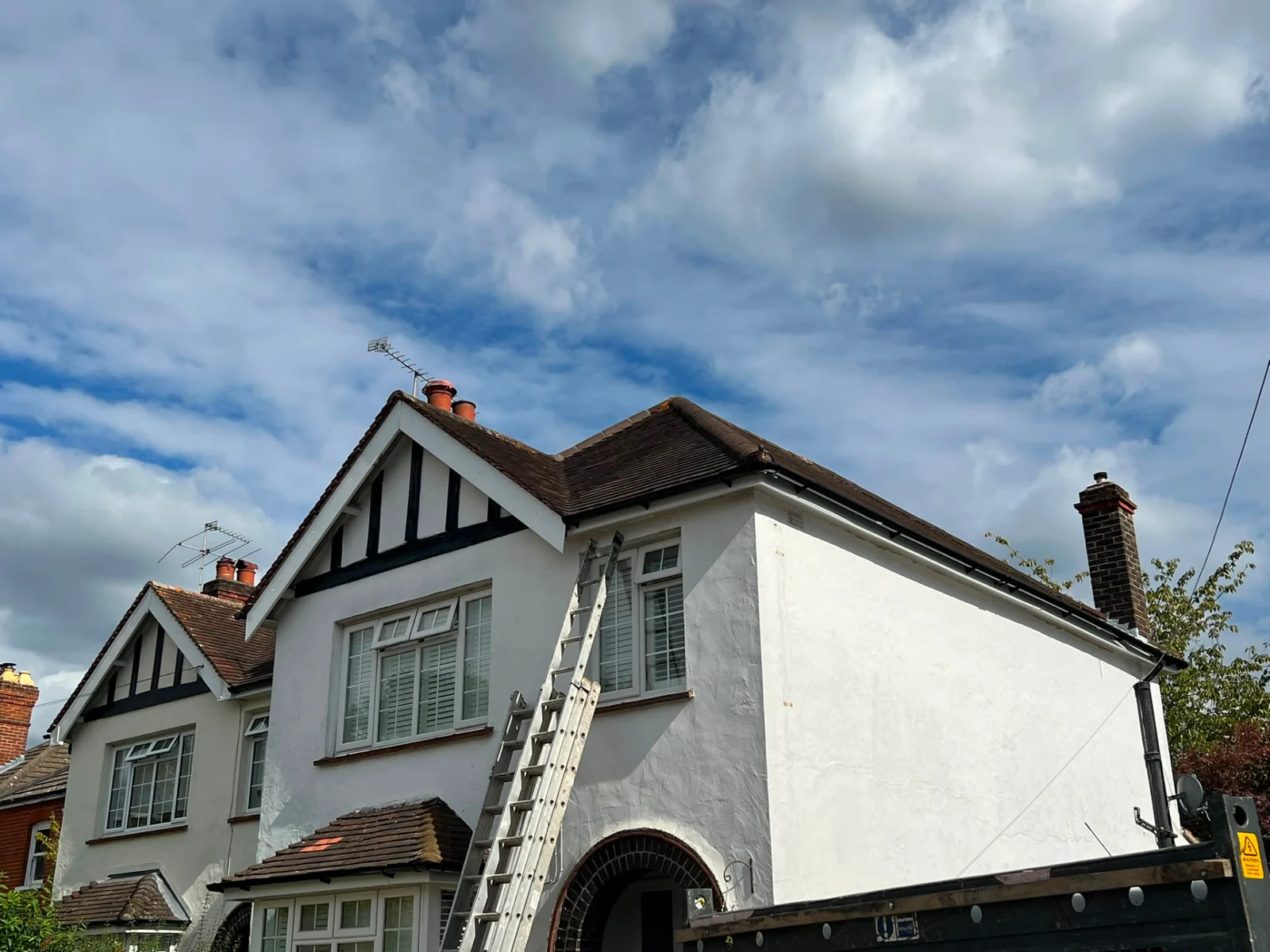 Fascia and soffit replacement completed by Legacy Roofing, Berkshire roofer