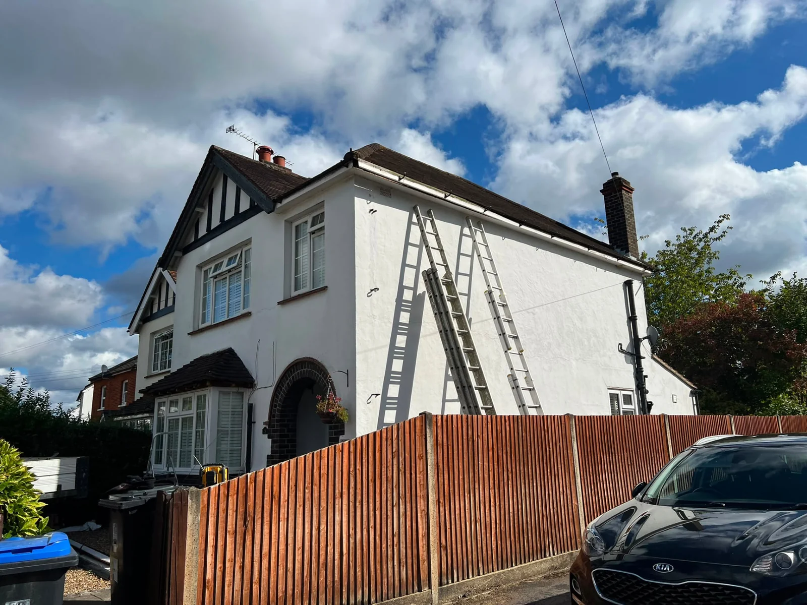 Fascia and soffit replacement by Legacy Roofing, Berkshire roofer
